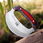 Alaskan Ulu Knife with Stainless Steel Blade
