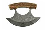 Inuit Ulu Knife with Damascus Steel Blade