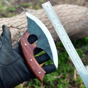 Alaskan Ulu Knife Pizza Cutter with Sheath