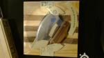 Ulu Knife and Chopping Bowl Set from Alaska
