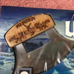 2 Alaska Eskimo ULU Hunting and Skinning Knives