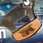2 Alaska Eskimo ULU Hunting and Skinning Knives