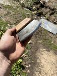 Hand Forged Alaskan Inuit Ulu Knife