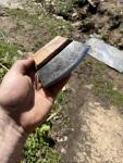 Hand Forged Alaskan Inuit Ulu Knife