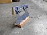 Stainless Steel Alaskan Ulu Knife with Stand