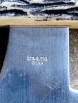Stainless Steel Alaskan Ulu Knife with Stand