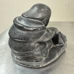 Vintage Inuit Woman with Ulu Knife 5