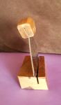 Walnut Handle Ulu Knife with 6" Blade