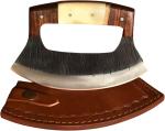 Alaskan Ulu Knife with Curved Blade for Precision