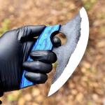Alaskan Ulu Pizza Cutter for Kitchen and Camping