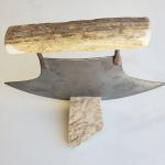 Caribou Antler Alaskan Ulu Knife