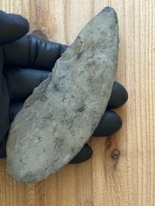 Large Eskimo Ulu Knife from Bering Sea