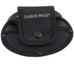 Timber Wolf Ulu Knife with Wood Handle