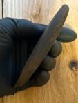 Tomachee Artifacts Eskimo Ulu Knife with Wood Handle