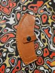 Carbon Steel Ulu Knife with Sheath