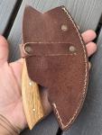 Alaskan Ulu Knife - Handmade Carbon Steel Chef Tool