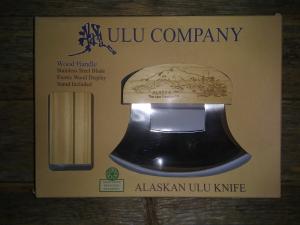 Alaskan Ulu Knife with Display Stand