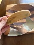 Large 8" ULU Knife Set with Chopping Bowl