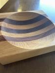 Large 8" ULU Knife Set with Chopping Bowl