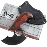 Ridge Runner Ulu Knife with Wooden Handle