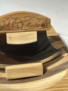 Alaska ULU Knife and Chopping Bowl Set