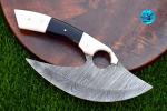 Handmade Damascus Steel Chef Ulu Knife 2698