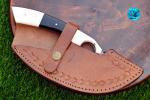 Handmade Damascus Steel Chef Ulu Knife 2698
