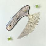 Set of 3 ULU Knives with Damascus Steel Blades