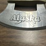 Alaska Ulu Knife with Bone and Wood Handle