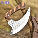 Alaskan Ulu Pizza Cutter with Protective Sheath