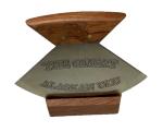 Great Alaskan Ulu Stainless Steel Knife & Stand