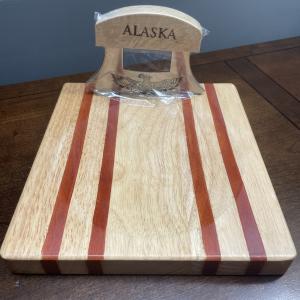 Alaska Ulu Knife with Chopping Bowl Set