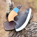 Alaskan Ulu Pizza Cutter Knife for Kitchen Use