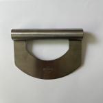 Curved Edelstahl Mincing Ulu Knife from Germany