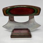 Eagle River Ulu Knife with Stand and Bowl