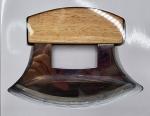 Ulu Knife with Wooden Stand - Great Gift Idea