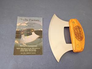 Alaska Cutlery Curved Blade Ulu Kitchen Knife
