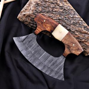 Handmade Ulu Knife - Authentic Inuit Kitchen Tool