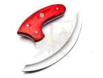Custom D2 Steel Ulu Knife for Chefs