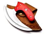 Custom D2 Steel Ulu Knife for Chefs