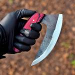 Alaskan Ulu Pizza Cutter - High Carbon Steel