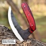 Alaskan Ulu Pizza Cutter - High Carbon Steel