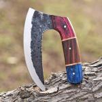 Alaskan Ulu Pizza Cutter and Vegetable Knife