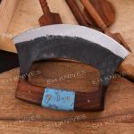 D2 Steel Vintage Alaskan Ulu Kitchen Knife
