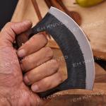 D2 Steel Vintage Alaskan Ulu Kitchen Knife