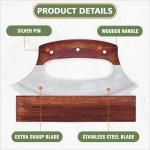 Alaskan Ulu Knife 6.7" with Stand