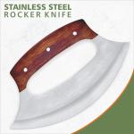 Alaskan Ulu Knife 6.7" with Stand