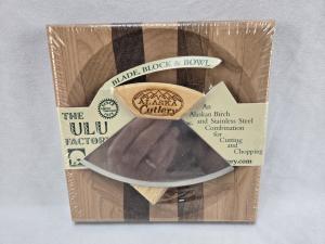 Ulu Factory 6" Chopping Knife with Bowl Handle