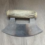 Vintage Alaska Ulu Knife with Antler Handle