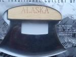 Alaska ULU Knife with Wooden Stand